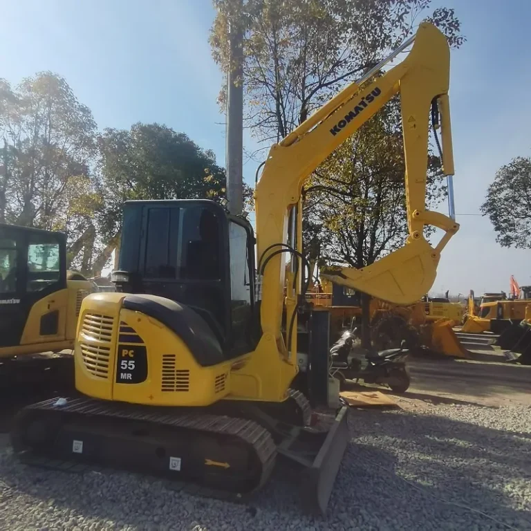 Used Komatsu Pc55mr Mini Excavator For Sale